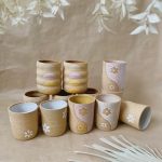 Ceramic mugs from Picnics and Poetry