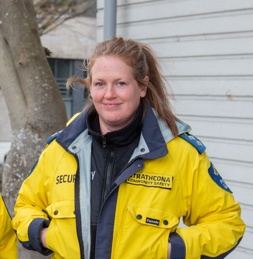 Strathcona Community Safety Team Member Lindsay Shaver